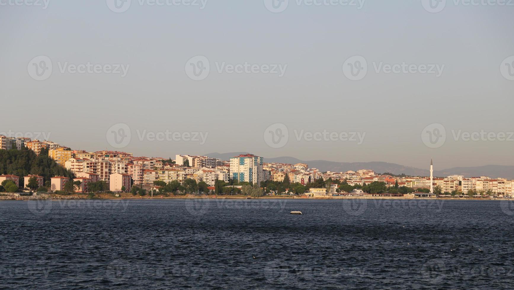 cidade de canakkale na turquia foto