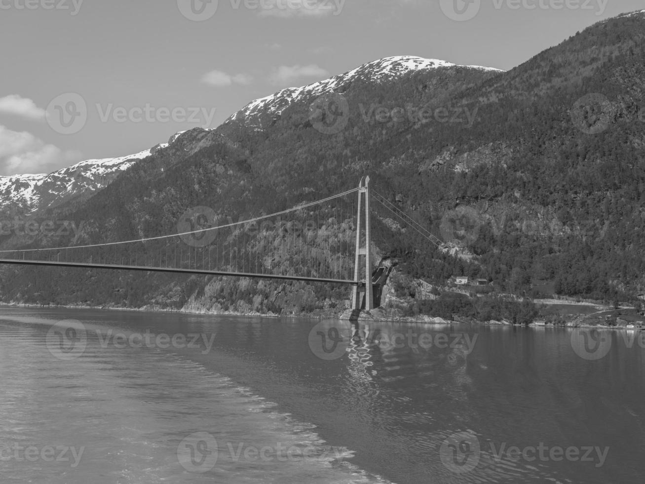 cruzeiro fiorde na noruega foto