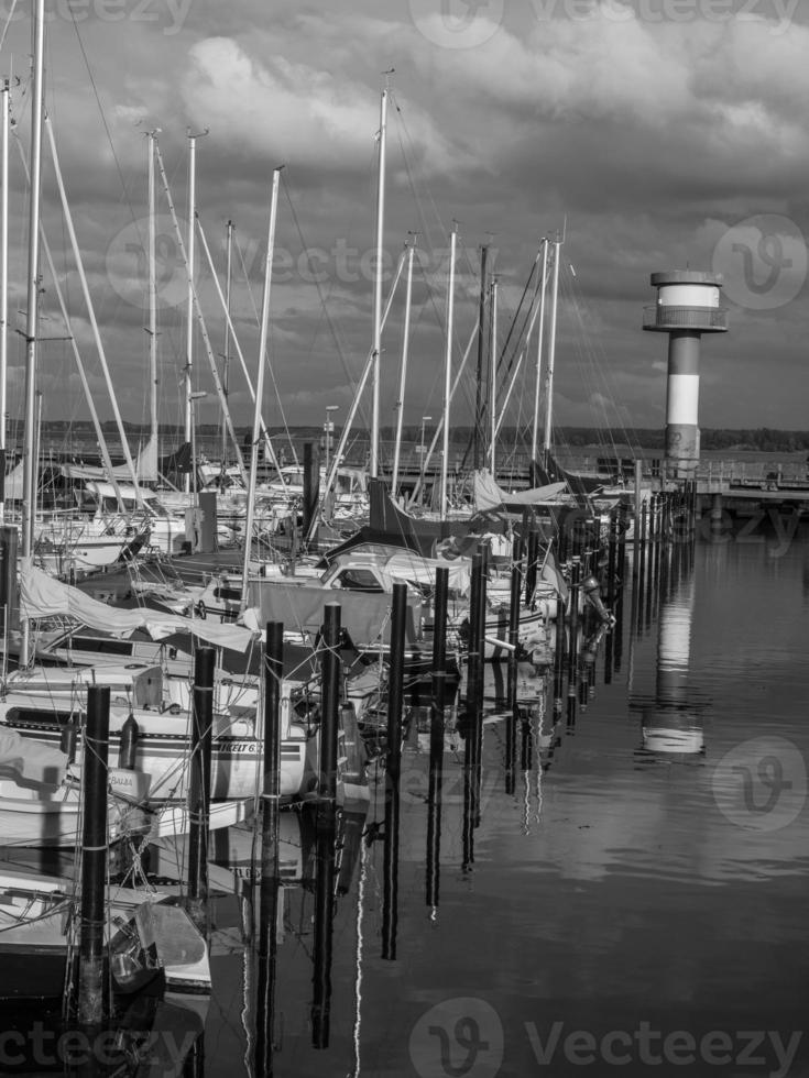 eckernfoerde no mar Báltico foto