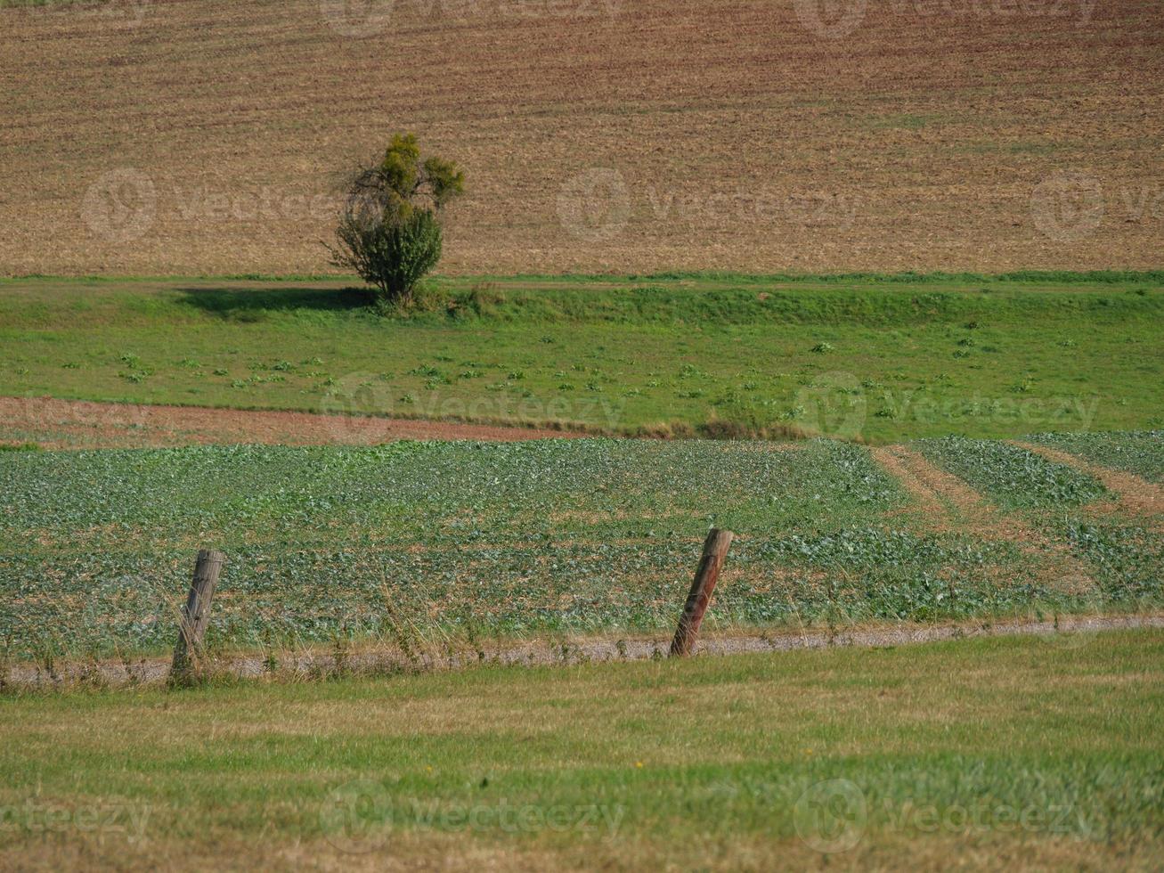 a cidade de waldeck e o reservatório na alemanha foto