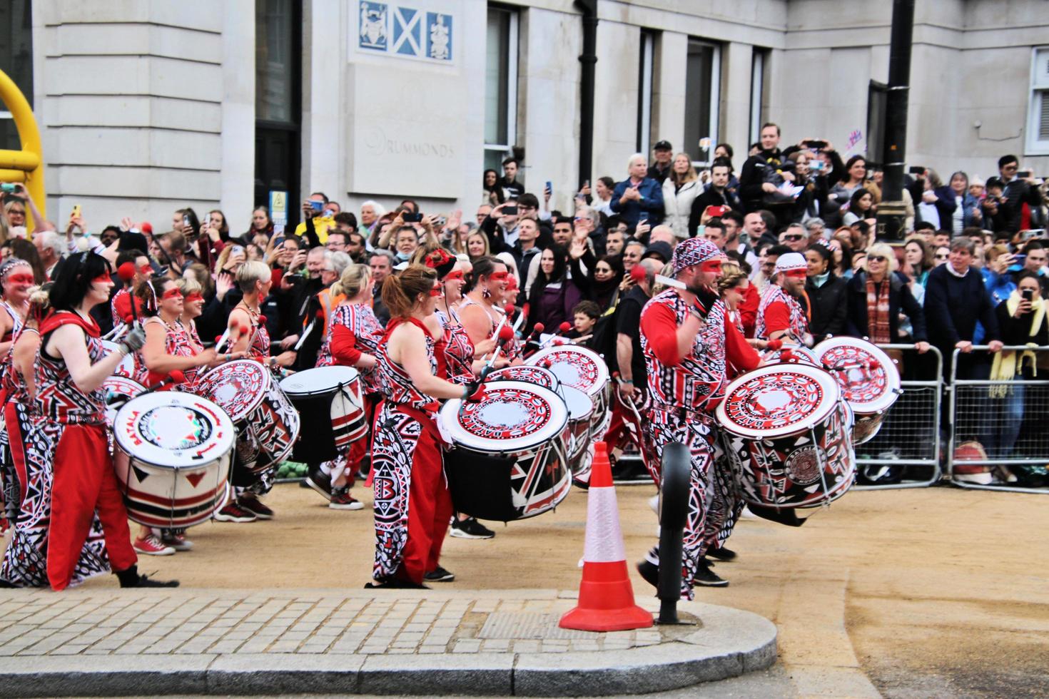 londres no reino unido em junho de 2022 vista do desfile do jubileu de platina foto