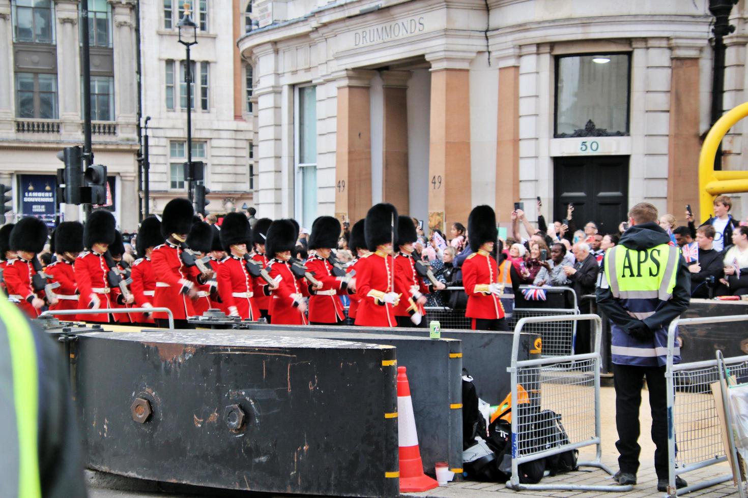 londres no reino unido em junho de 2022 vista do desfile do jubileu de platina foto