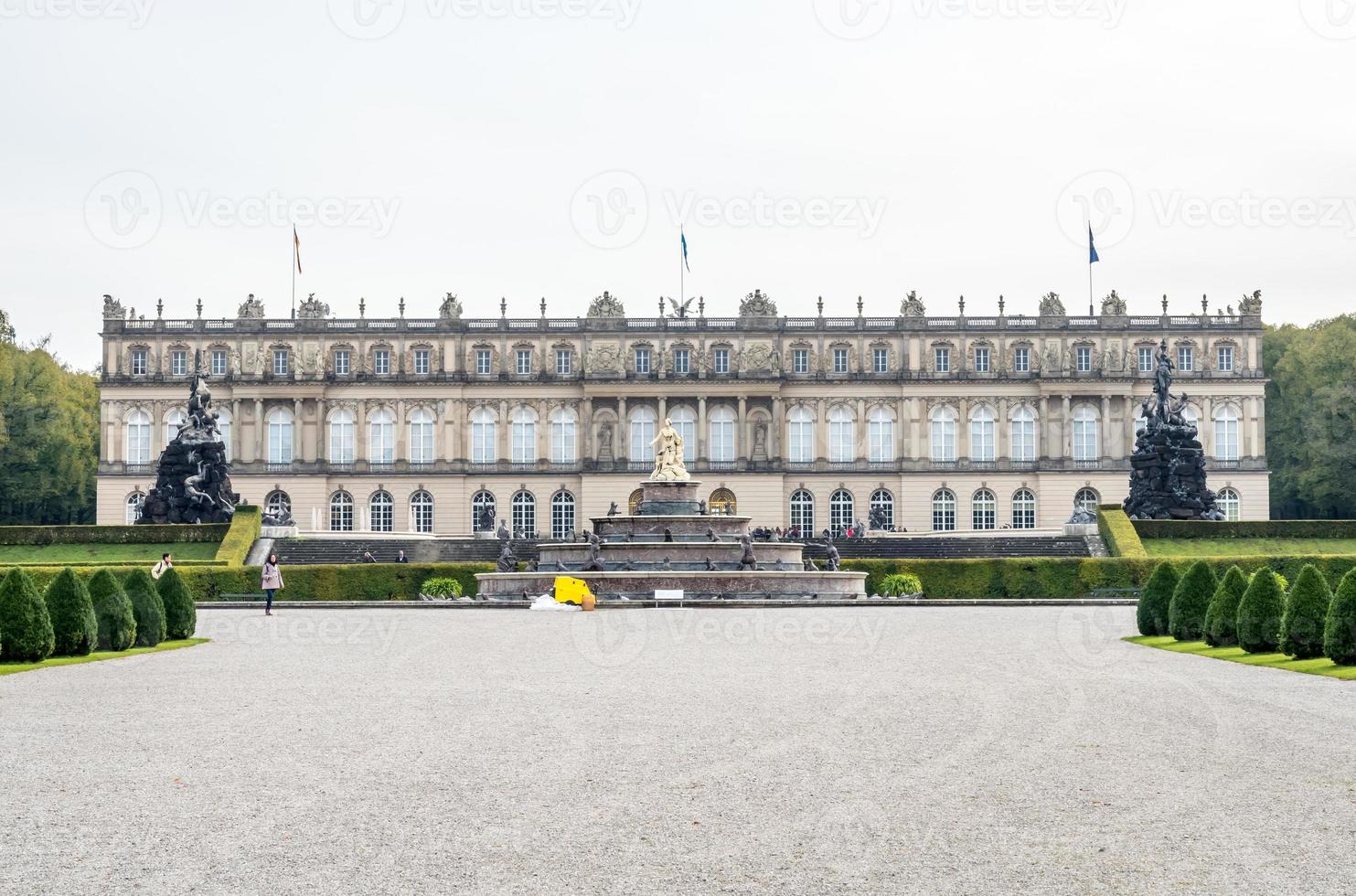 palácio herrenchiemsee na alemanha foto