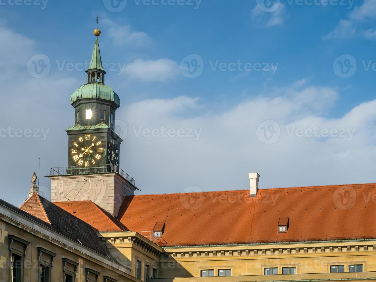 edifícios em residenz munique, alemanha foto