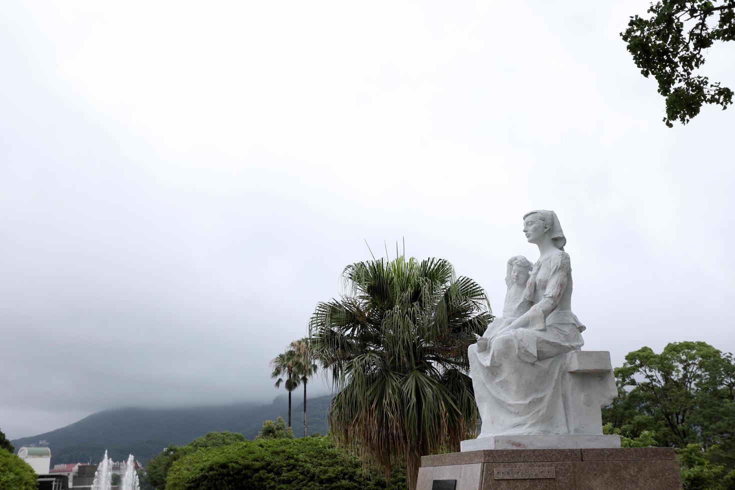 parque da paz de ngasaki foto