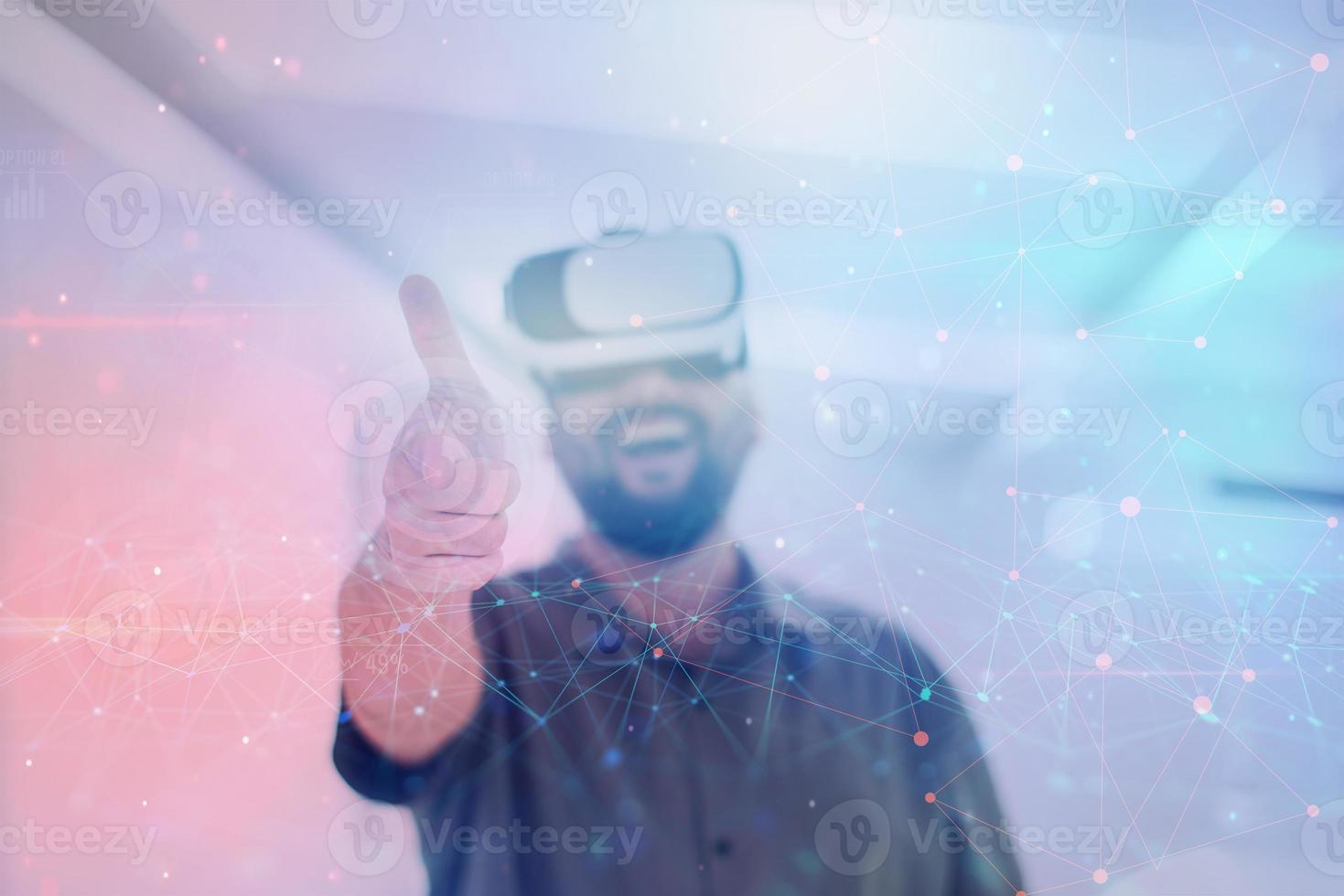 óculos de realidade virtual vr foto