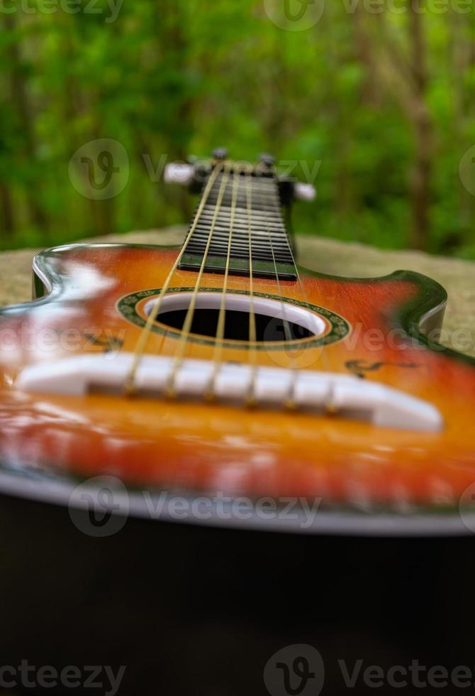 guitarra em close foto