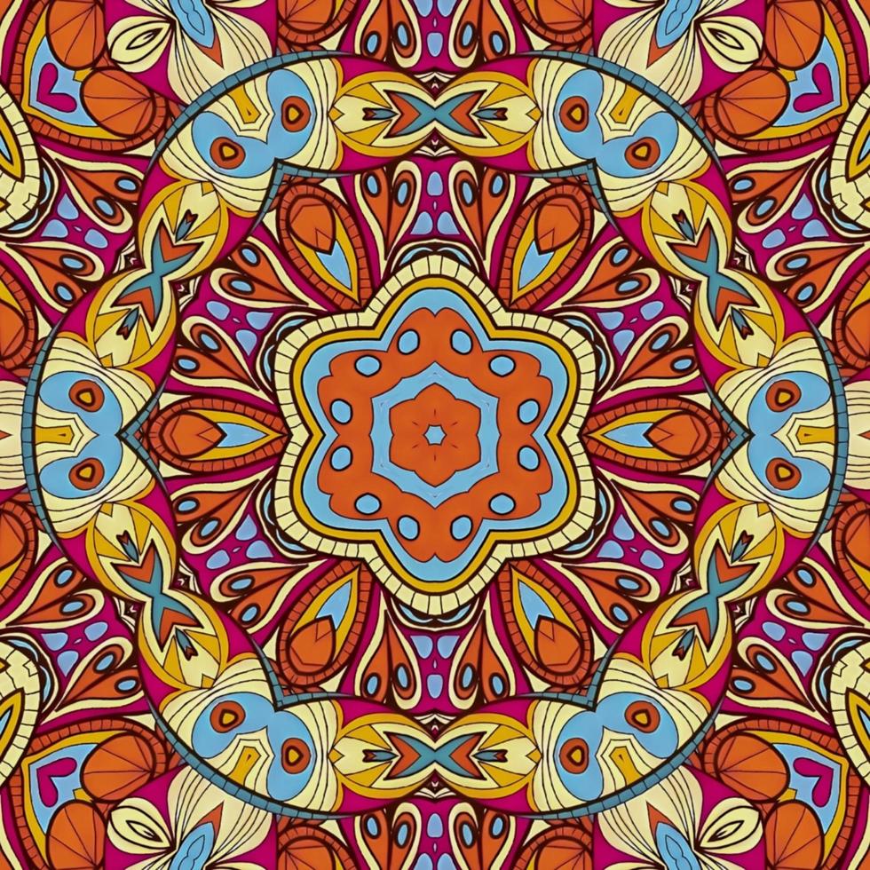 fundo padrão de luxo mandala batik arte por hakuba design 360 foto