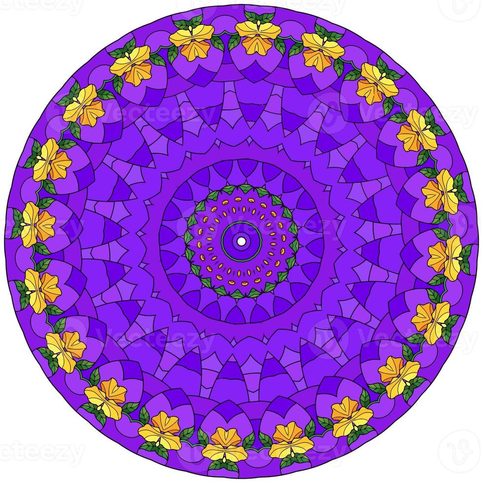 mandalas coloridas para livro de colorir. ornamentos redondos decorativos. forma de flor incomum. oriental ., padrões de terapia anti-stress. tecer elementos de design. foto