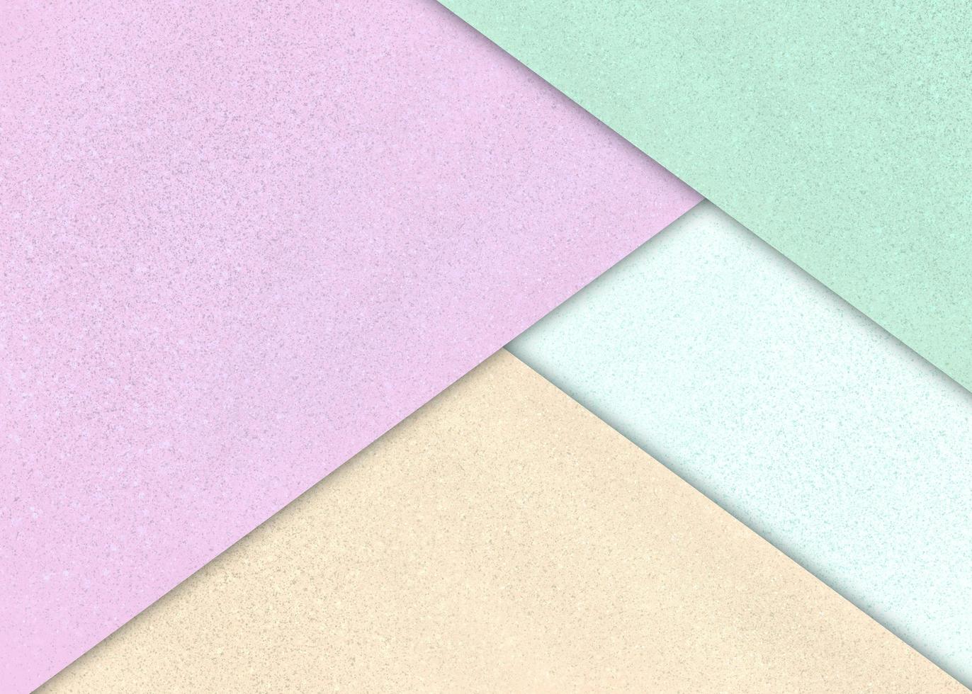 pilha de papel de fundo pastel colorido foto
