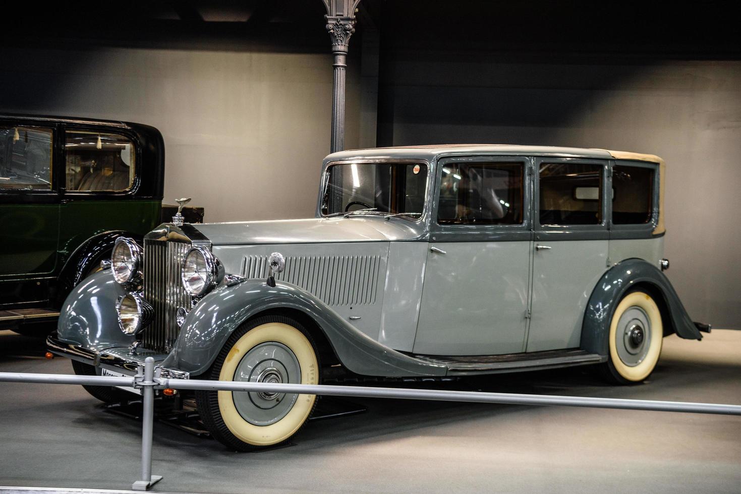 sinheim, alemanha - maio de 2022 cinza rolls-royce phantom iii 3 1936 foto