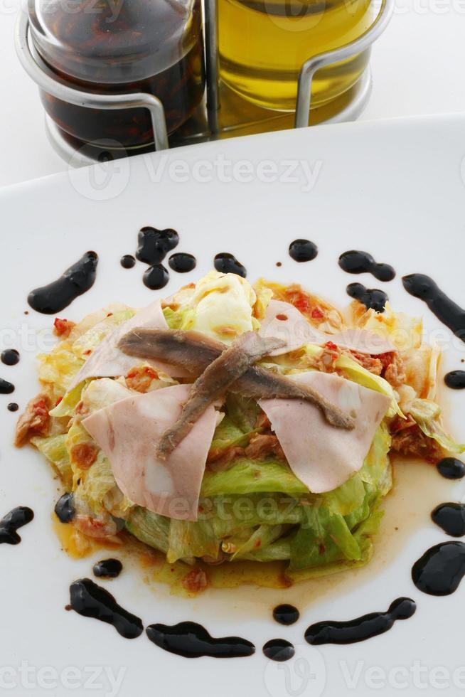 salada de comida italiana foto