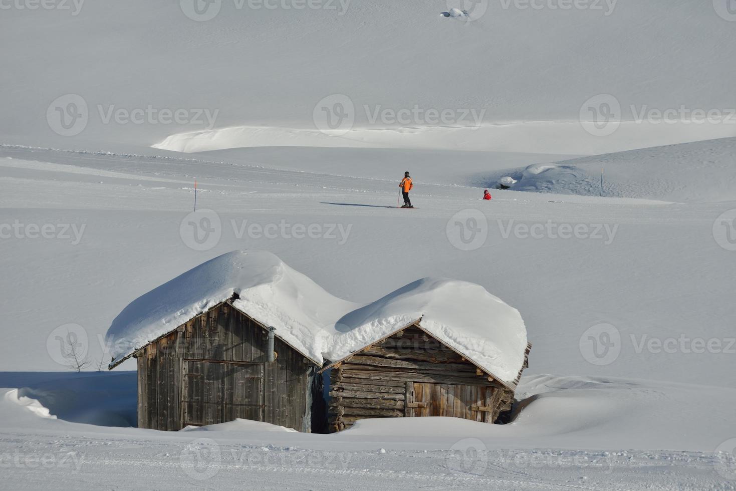 natureza inverno montanha foto