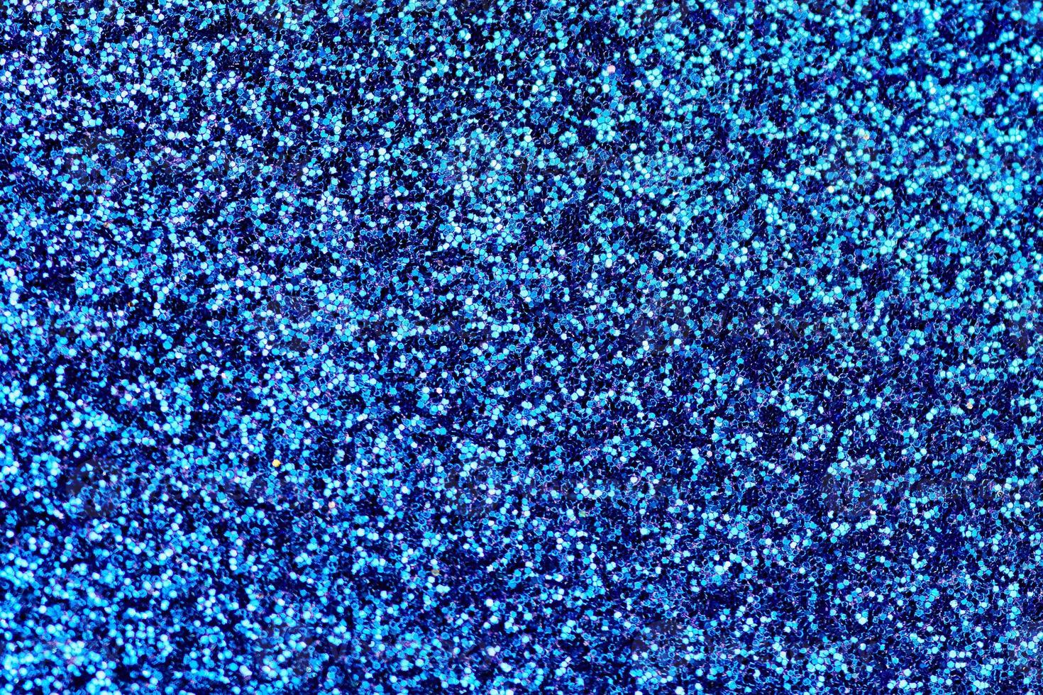 textura de glitter azul foto