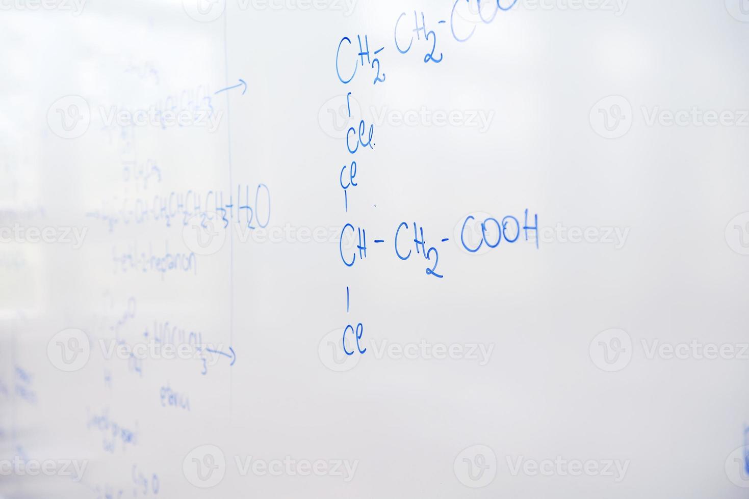 estrutura química da molécula no javali foto