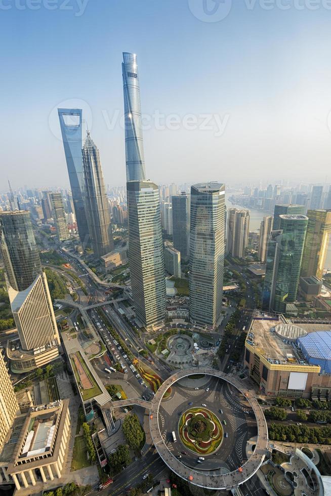 skyline de shanghai foto