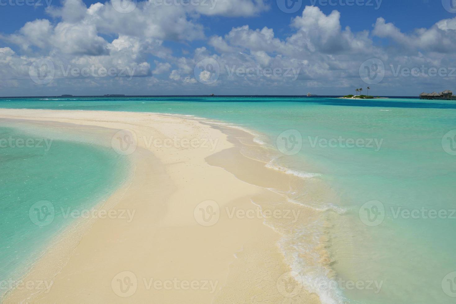 paisagem de praia tropical foto