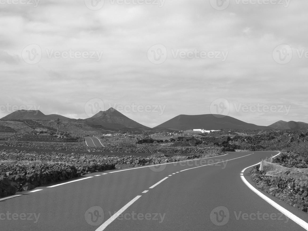 ilha de lanzarote na espanha foto