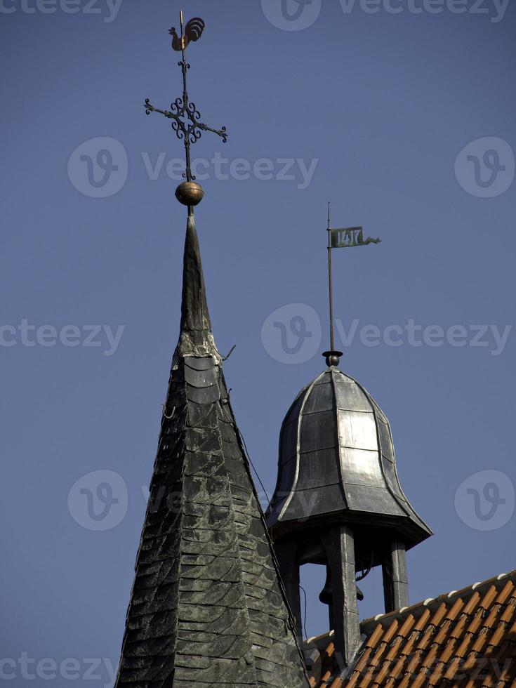 castelo velho em westphalia foto