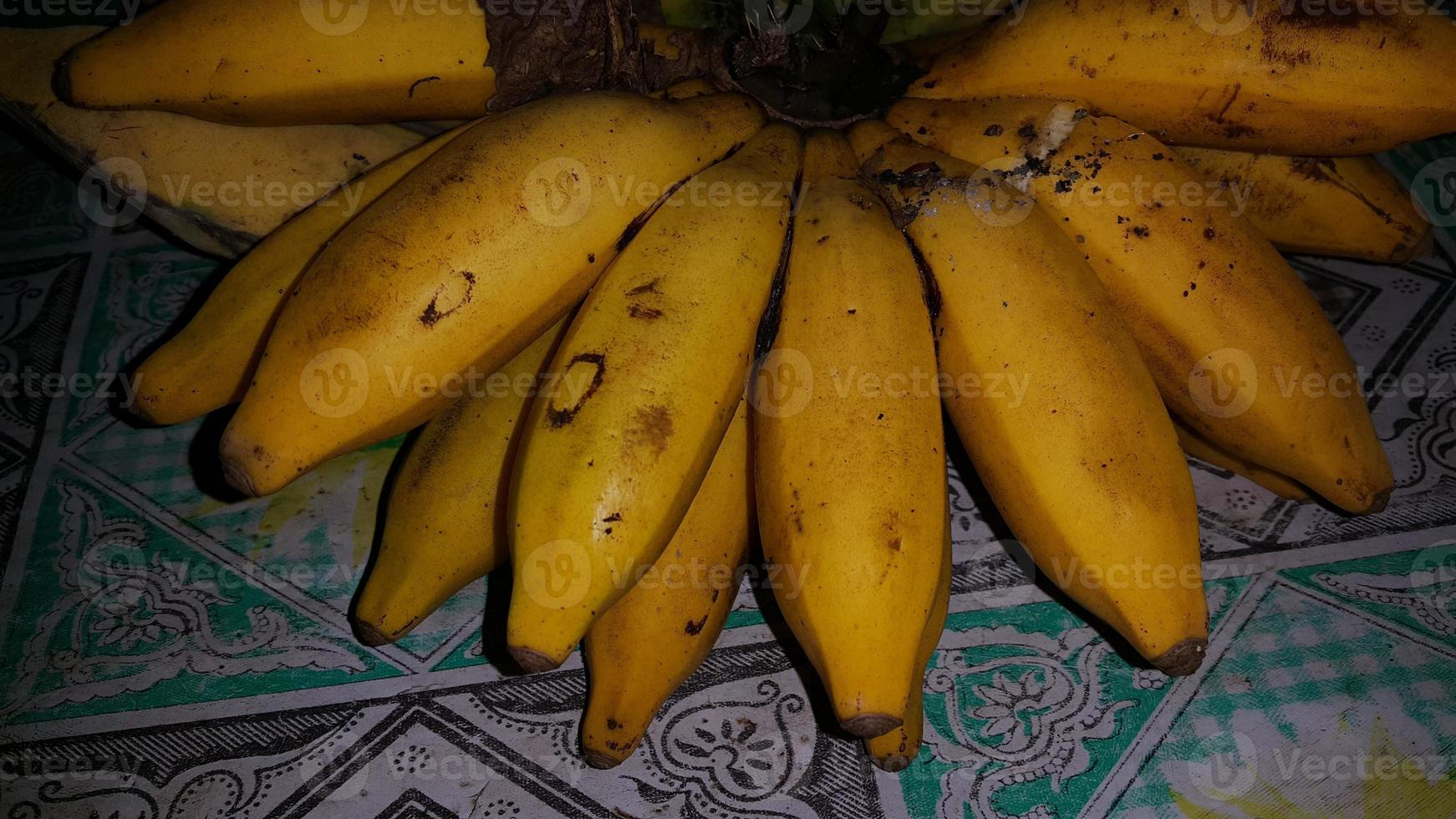 foto simples de deliciosas bananas