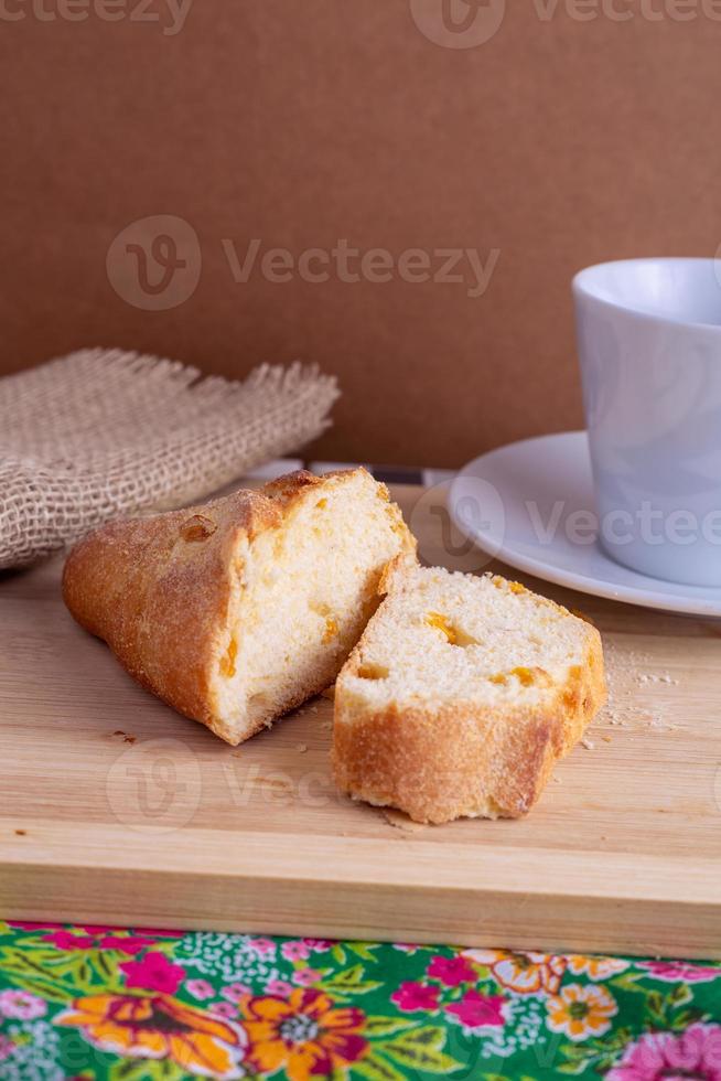 pão com manteiga foto