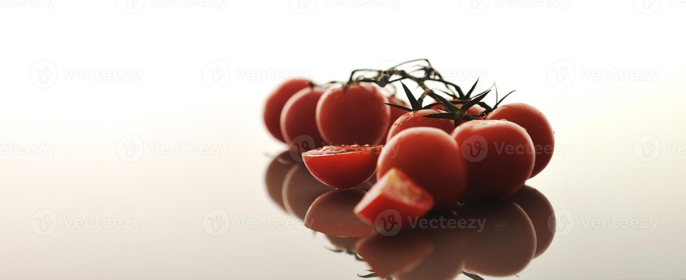 vista isolada de tomate foto