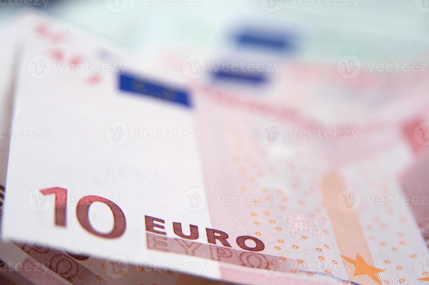notas de euro foto