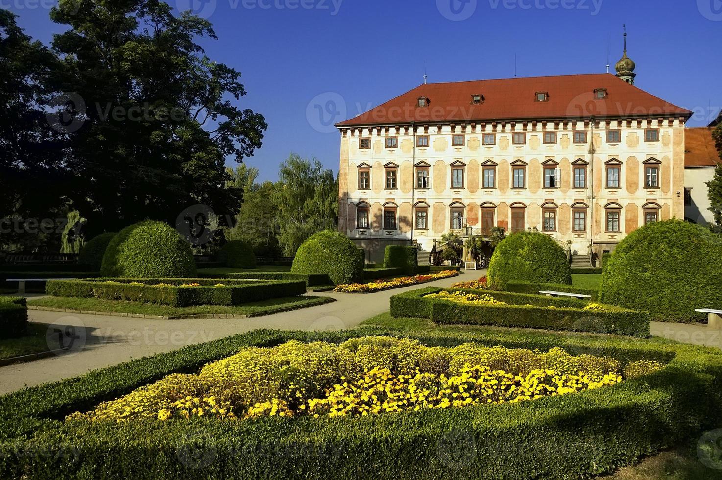 castelo e parque libochovice foto