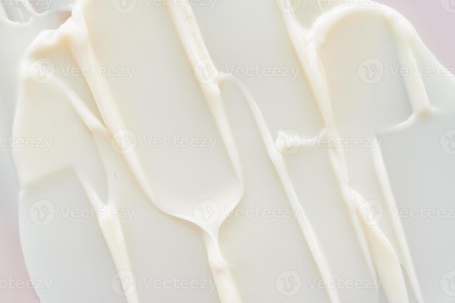 textura de creme para nutrição da pele para uma pele saudável. fundo de cosméticos de loção. textura abstrata foto