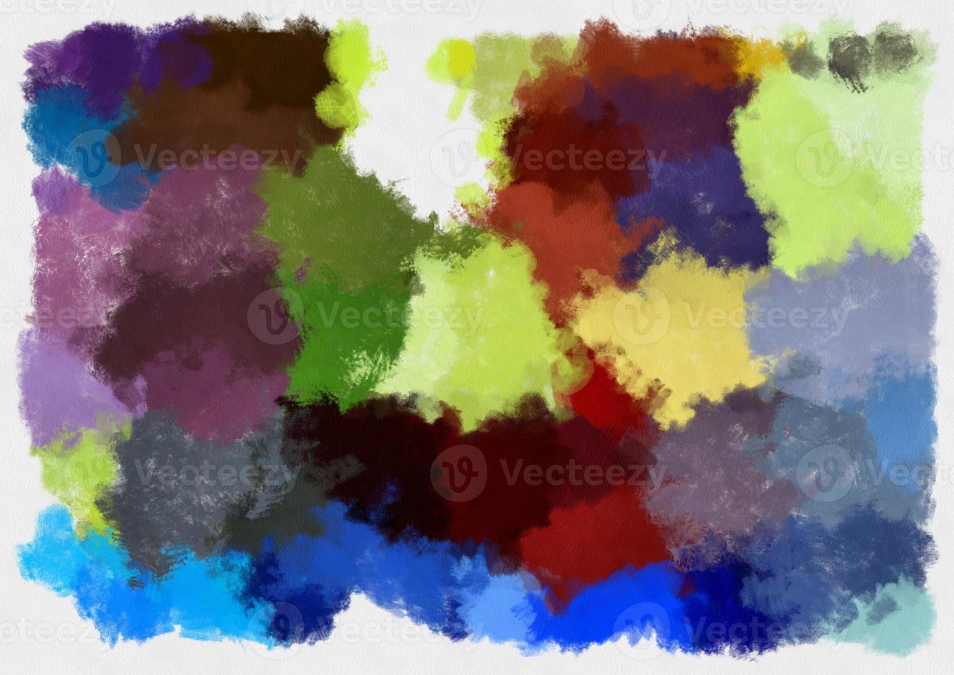 ilustração estilo fundo imagem padrão abstrato várias cores vibrantes ilustração estilo aquarela pintura impressionista. foto