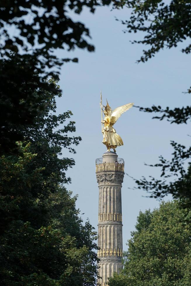 berlim, alemanha, 2014. the siegessaule in berlin foto