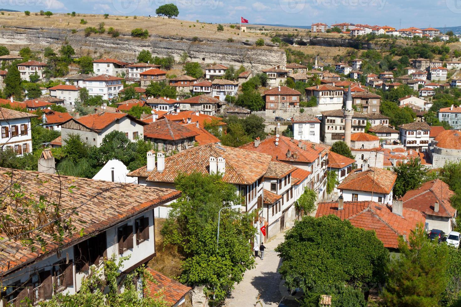 casas otomanas tradicionais de safranbolu, turquia foto