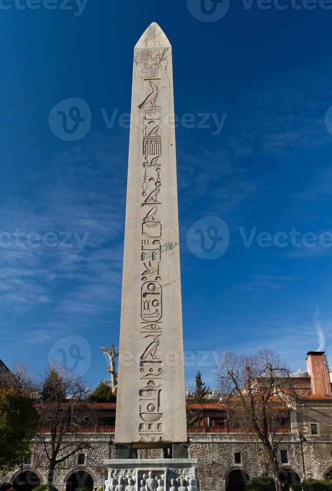 obelisco de teodósio de istambul, turquia foto