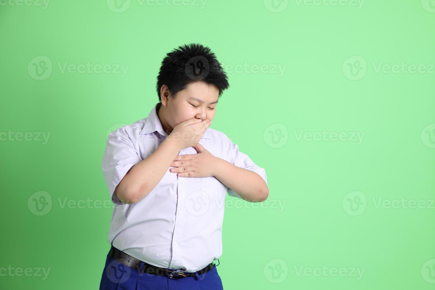 estudante de uniforme foto