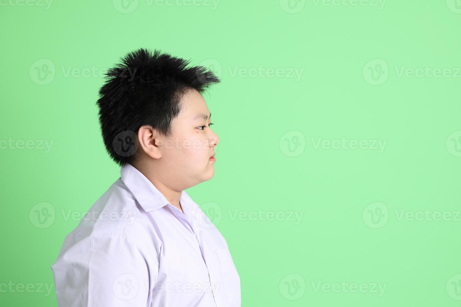 estudante de uniforme foto