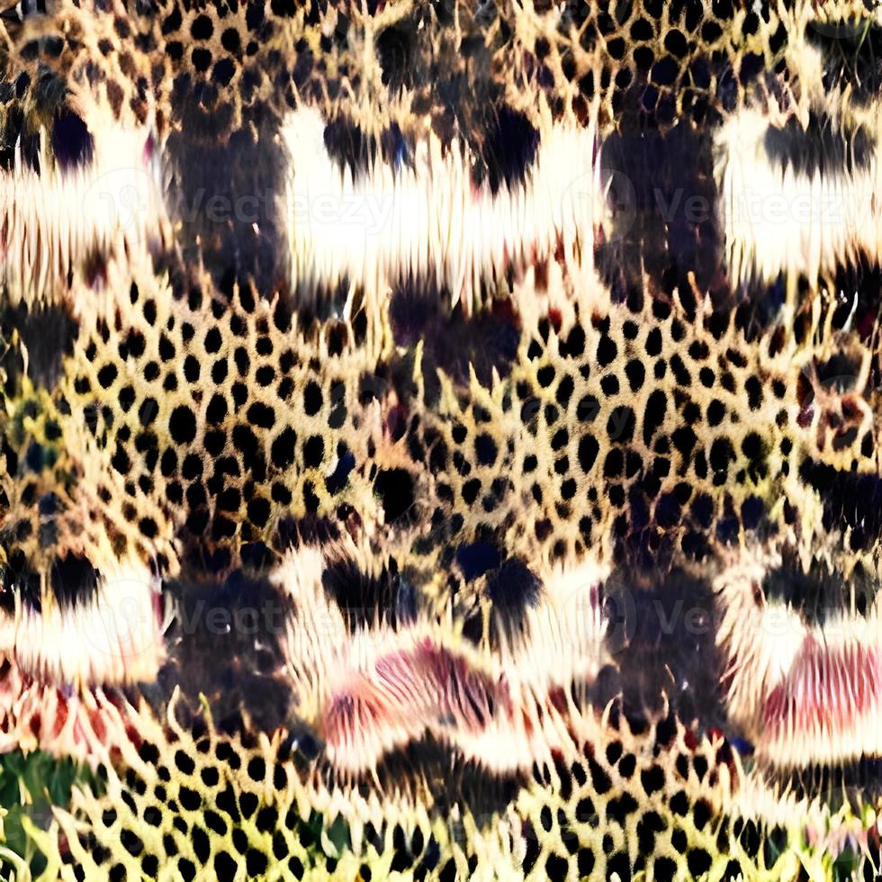 padrão de pele de leopardo. desenho africano. padrão têxtil de moda foto