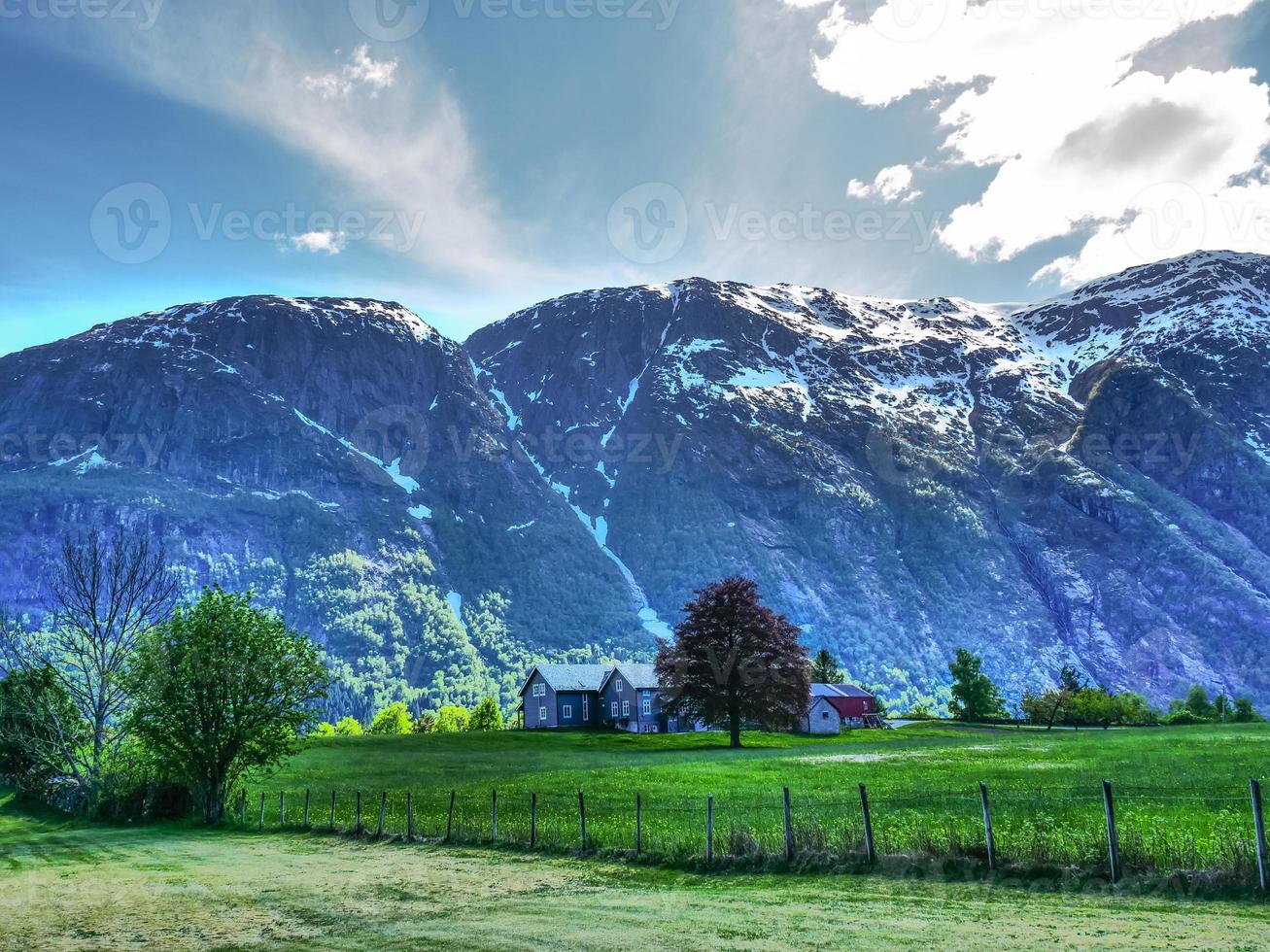 eidfjord na noruega foto