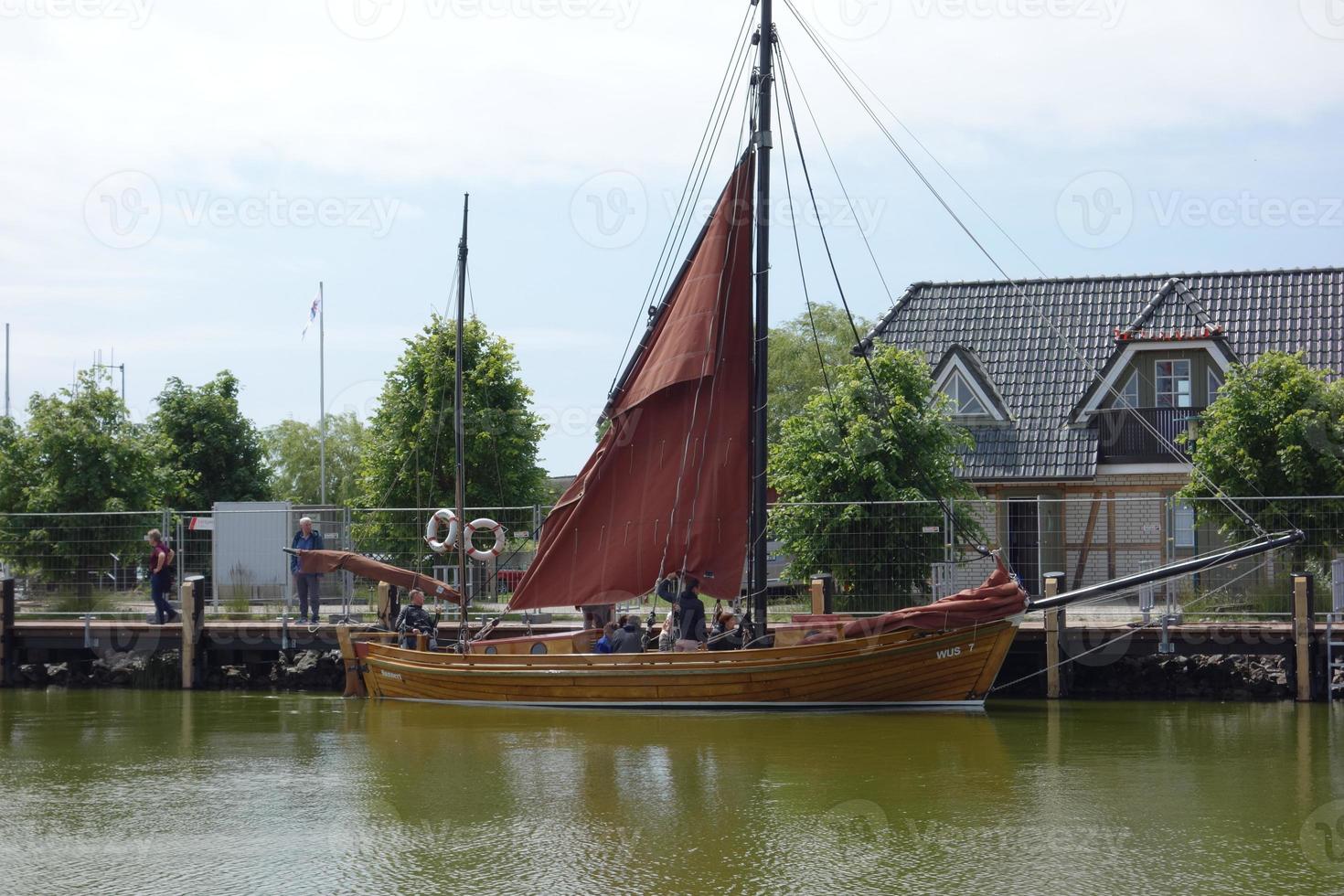 a ilha de zingst no mar báltico foto