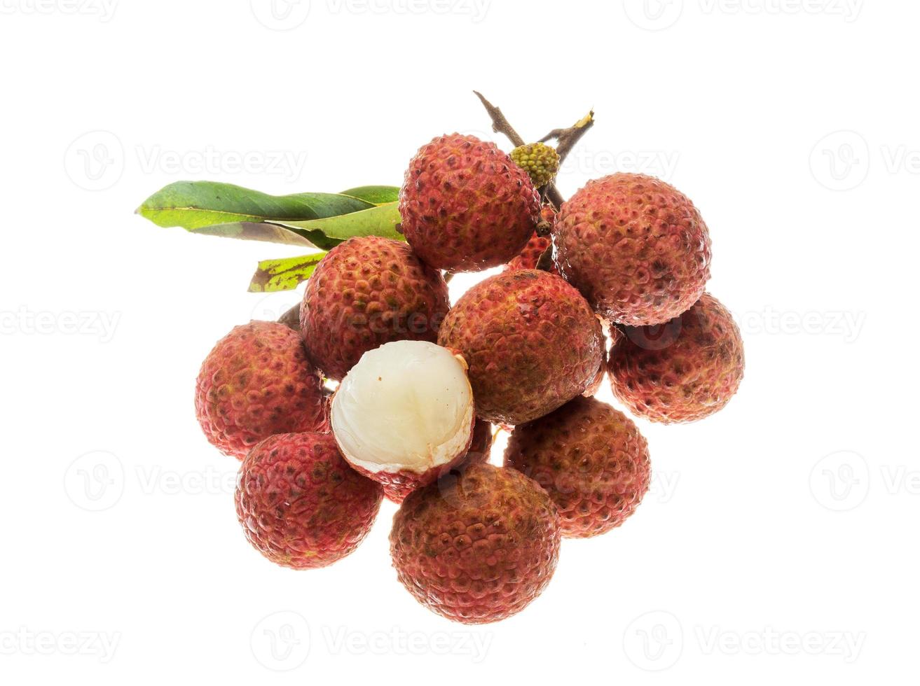 lichia asiática de frutas foto