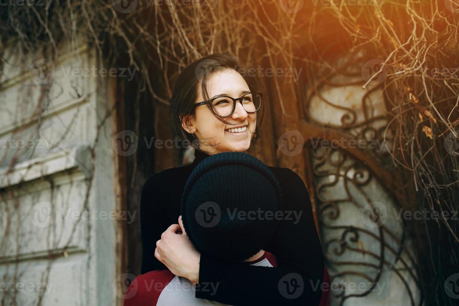 jovem casal lindo foto