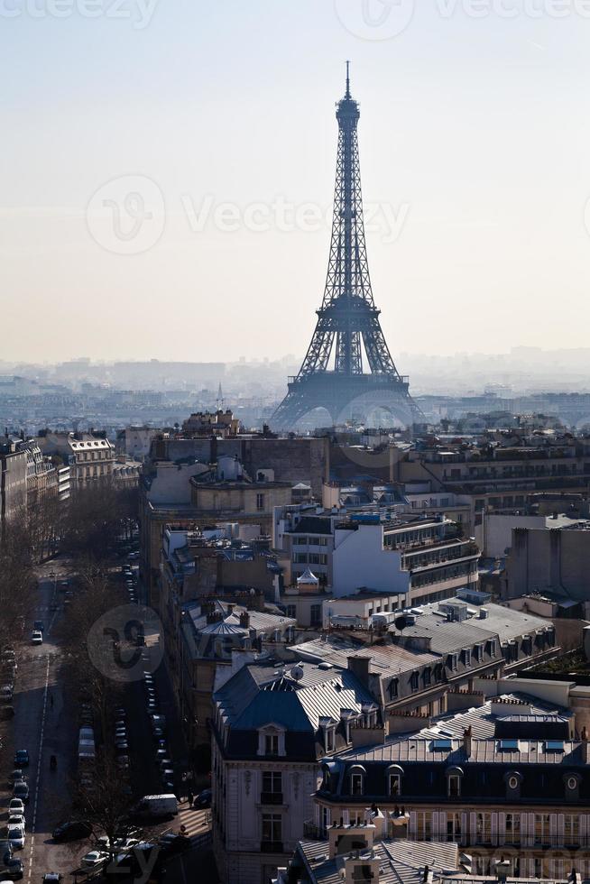 avenidas diena em paris foto