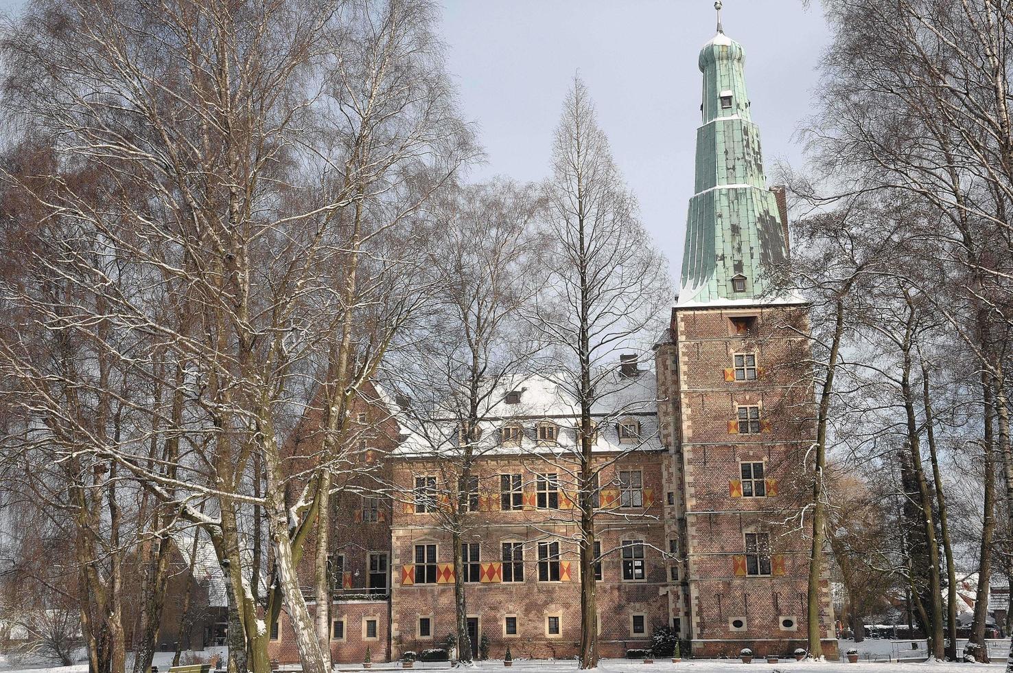 raesfeld,alemanha,2020-o castelo de raesfeld na alemanha foto