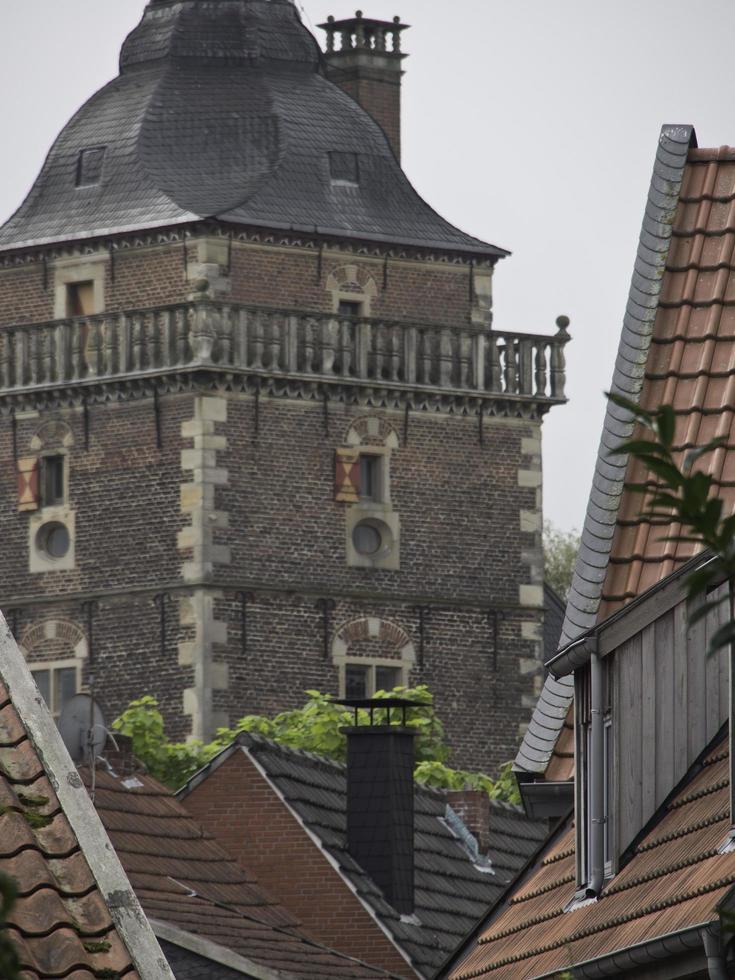 raesfeld,alemanha,2020-o castelo de raesfeld na alemanha foto