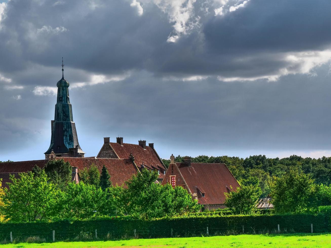 raesfeld,alemanha,2020-o castelo de raesfeld na alemanha foto