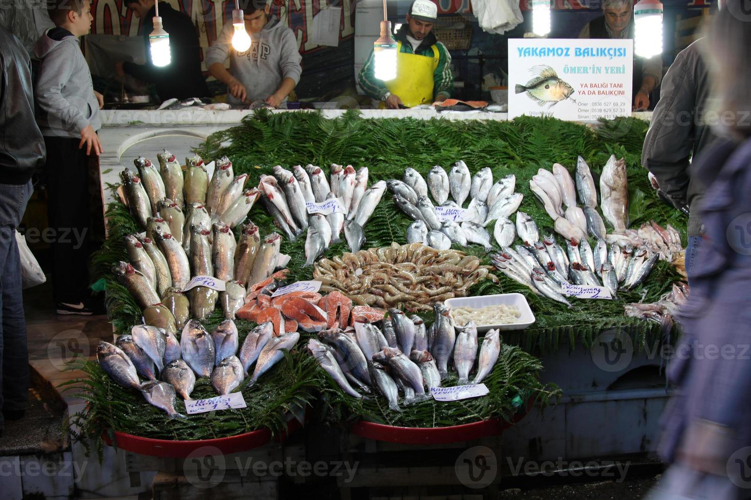 pescador em istambul foto