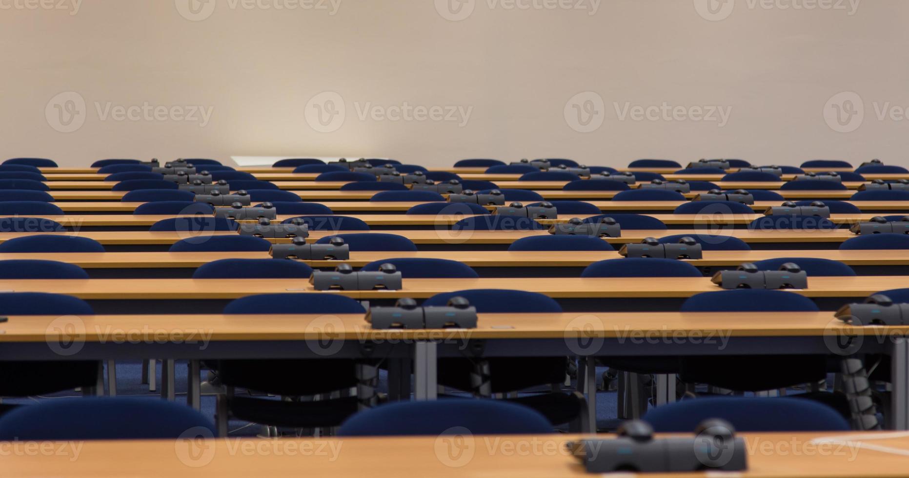 sala de conferências vazia foto