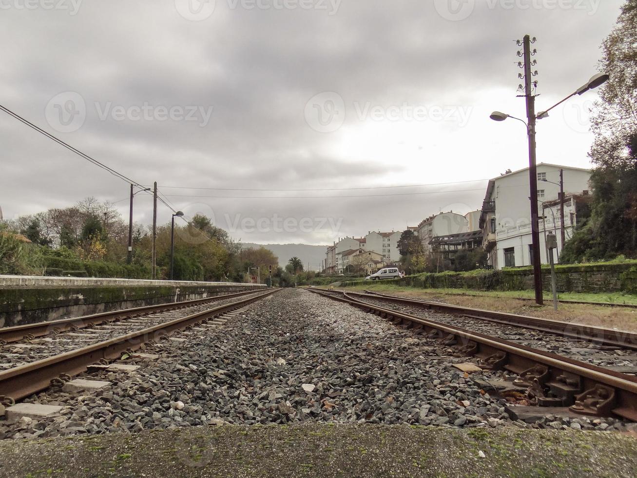 estação ferroviária pontedeume foto