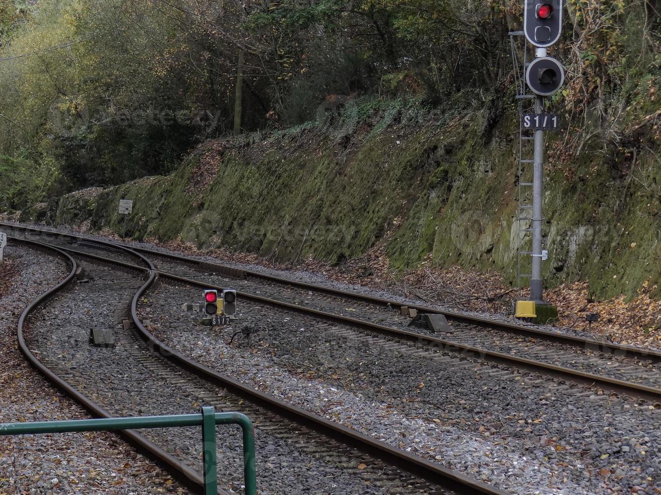 estação ferroviária pontedeume foto