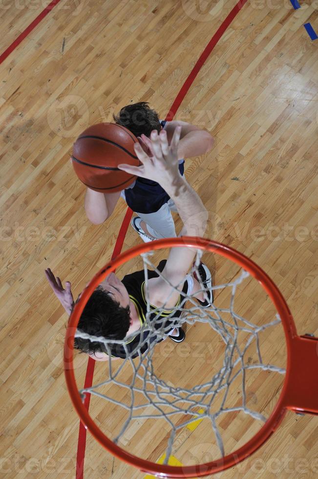 visão de jogador de basquete foto