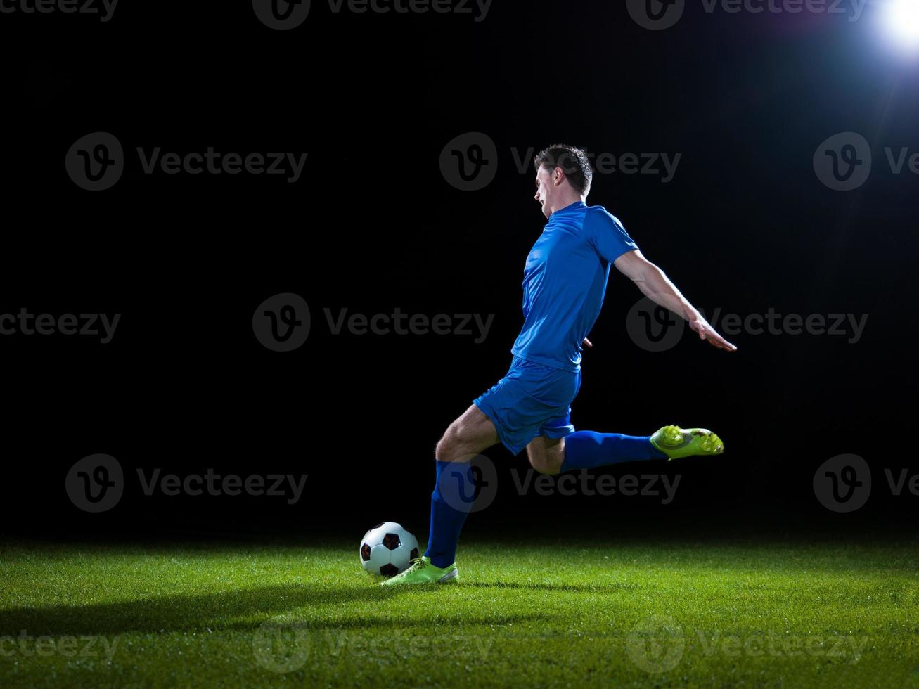 visão de jogador de futebol foto